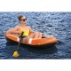 BESTWAY8'1" X 48"/2.46M X 1.22M KONDOR ELITE 3000 RAFT SET (Contents:1 boat,1 pair of oars,1 hand pump,repair patch)