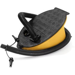 BESTWAY11" X 7.5"/28CM X 19CM AIR PUMP (Contents:foot pump, flexible hose(0.8m), 3 valve adaptors) BESTWAY11" X 7.5"/28CM X 19CM AIR PUMP (Contents:foot pump, flexible hose(0.8m), 3 valve adaptors)