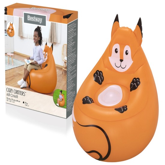 BESTWAYCOZY CRITTERS AIR CHAIR (Contents:1 chair, repair patch) Age 3+