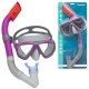 BESTWAY DOMINATOR SNORKEL MASK (Contents:one mask,one snorkel,2 assorted colors) Age 14+