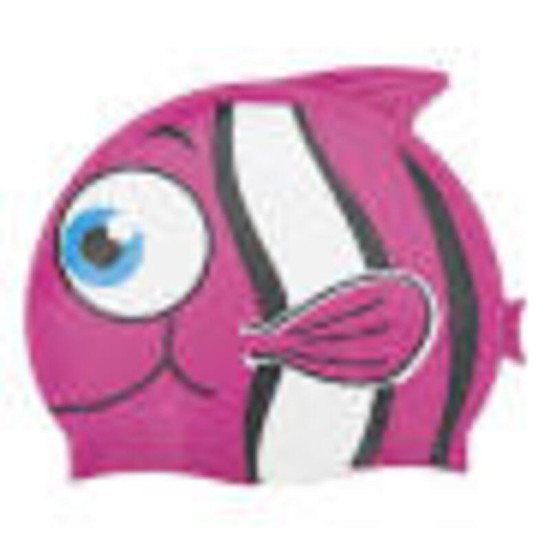 BESTWAY LIL' BUDDY SWIM CAP (Contents:One swim cap, 3 assorted colors) Age 3+