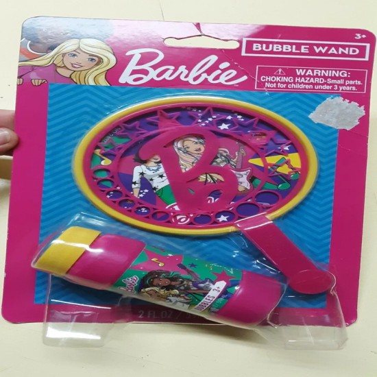 Barbie Bubble Wand Fun