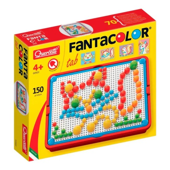 Quercetti Fanta Color Portable Small - 150 Pcs