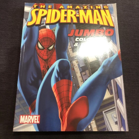 Spider-Man Jumbo Coloring & Activity Book