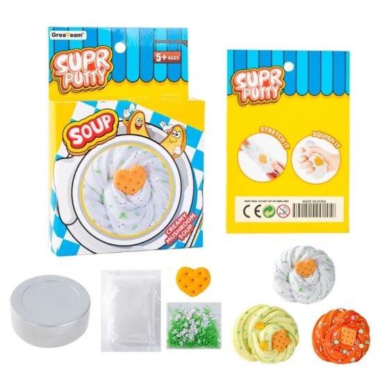 Super Putty- Assorted Soup Slime