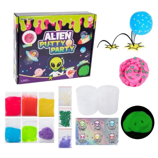 Alien Putty Party Set