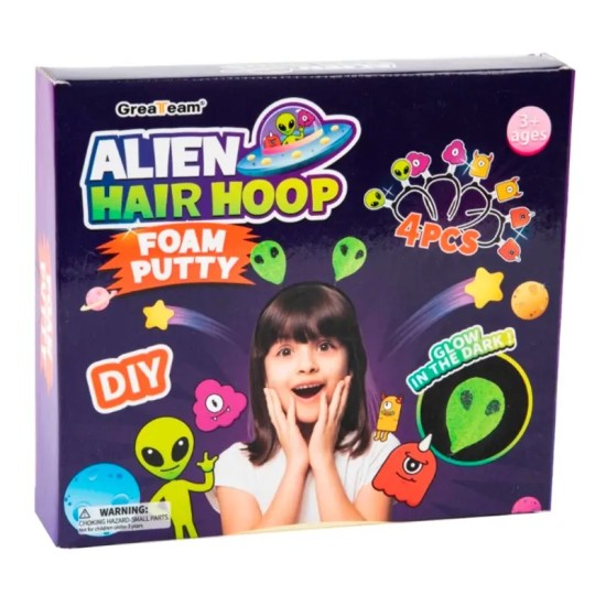 Allien Hair Hoop Foam Putty