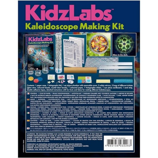 4M Kidzlabs Kaleidoscope Making Kit