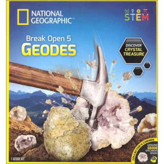 Break Open 5 Geodes Kit