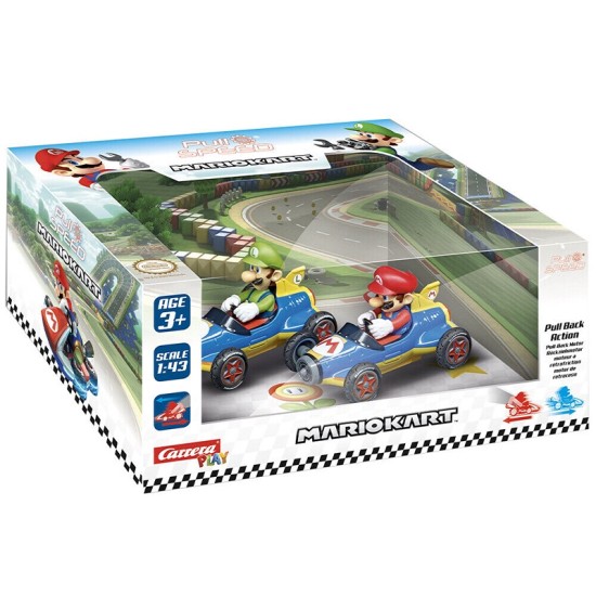 Carrera Pull & Speed Mario Kart Cars