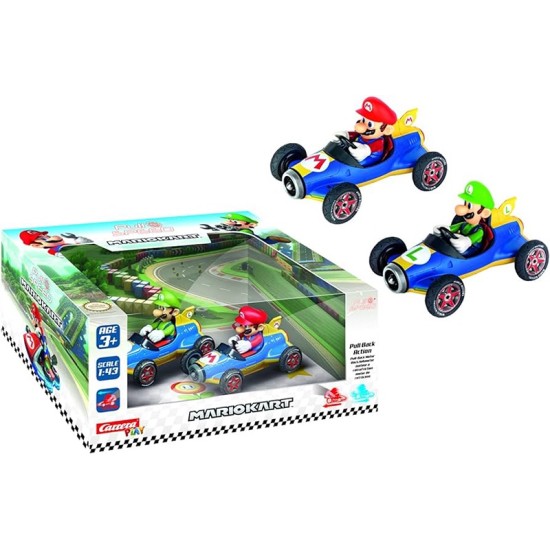 Carrera Pull & Speed Mario Kart Cars