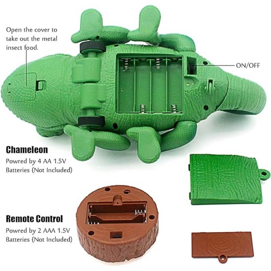 Remote Control Chameleon Animal Toys