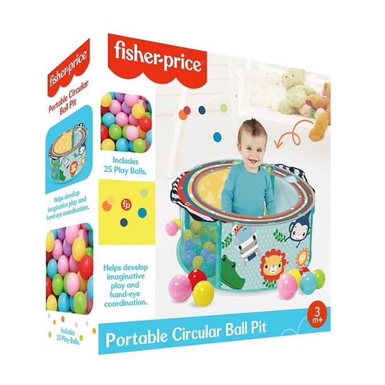 Fisher Price Circular Ball Pit With 25 Balls