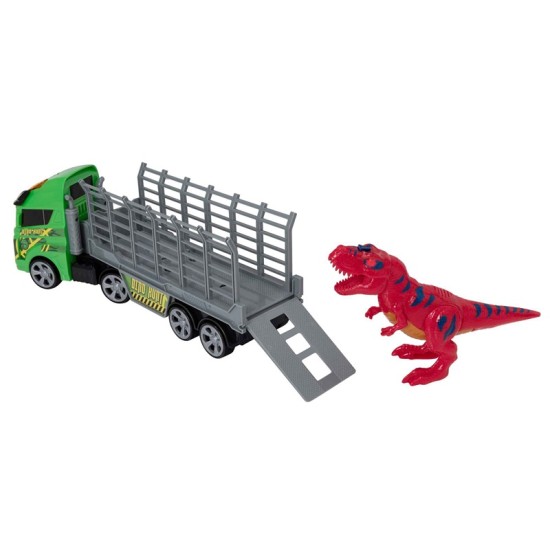 Teamsters Speedies Dinosaur Hunt Transport Truck with Lights and Sound