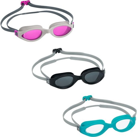 BESTWAY LIGHTNING PRO GOGGLES (Contents:one pair of goggles, 3 assorted colors) 