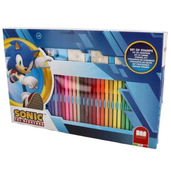 Multiprint Sonic 36 Felt-Tip Pens Coloring Set