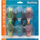 BESTWAY AQUA BURST ESSENTIAL 3-PACK GOGGLES (Contents:three pairs of goggles, 3 assorted colors) 