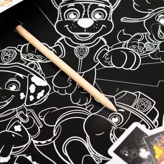 PAW Patrol: Scratch Art Set