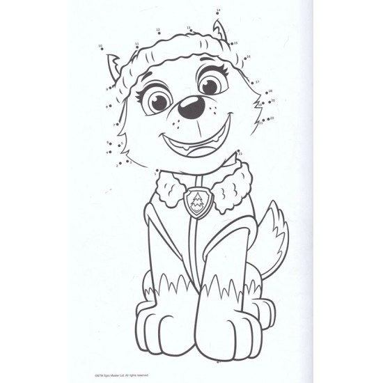 Nickelodeon PAW Patrol: Dot-to-Dot Book - Playtime Pups