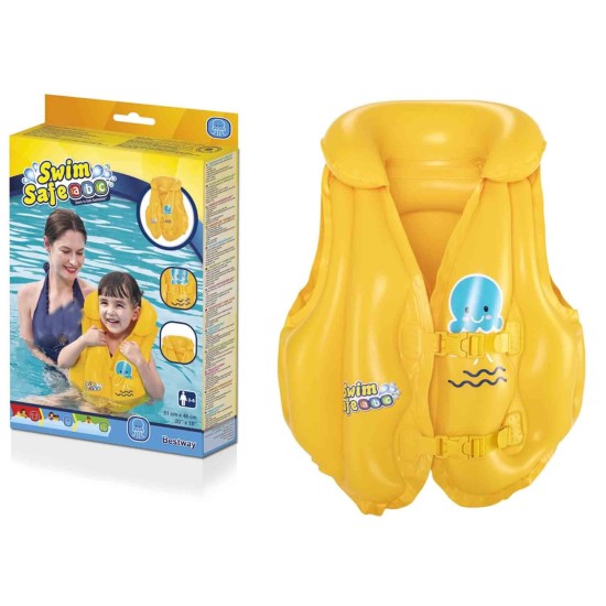 BESTWAY20" X 18"/51CM X 46CM WONDERSPLASH SWIM VEST (Contents: 1 swim vest.) 