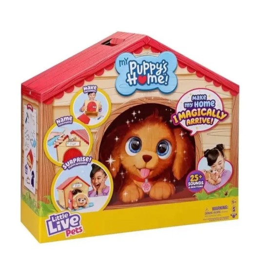 Little Live Pets My Puppy's Home - Brown