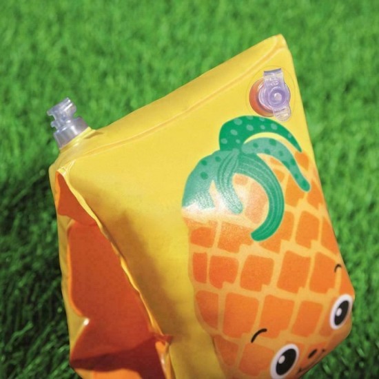 BESTWAY9" X 6"/23CM X 15CM FRUITASTIC ARMBANDS (Contents:1 pair of armbands.) Age 3-6