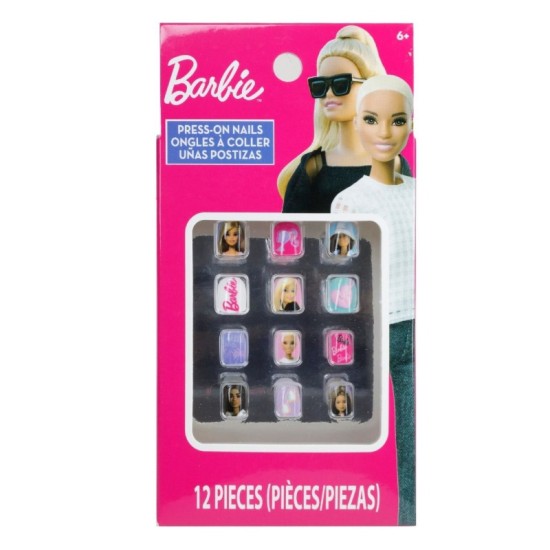 Townley Girl Barbie 12 Pk Press On Nails