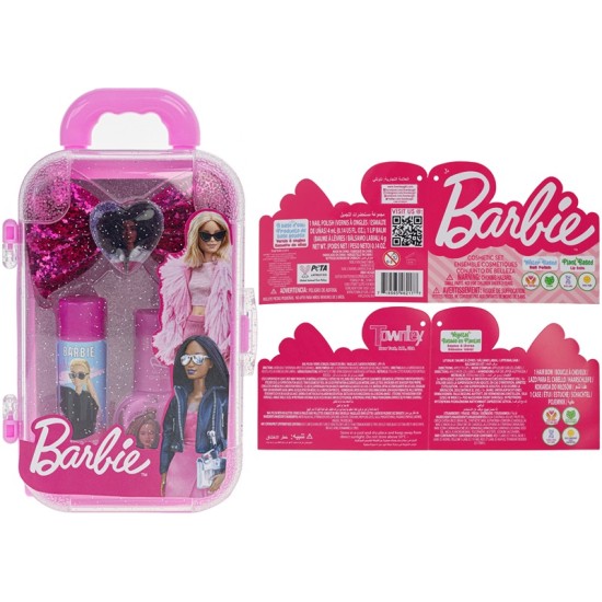 Townley Girl - Barbie Rolling Cosmetic Set