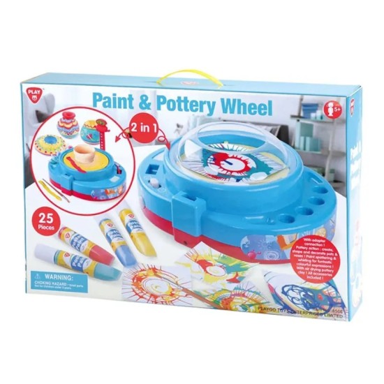 PlayGo - Paint And Pottery Wheel