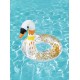 BESTWAY43" X 35"/1.09M X 89CM JUNGLE DREAM SPLIT SWIM TUBE (Contents: 1 swim tube, repair patch) 