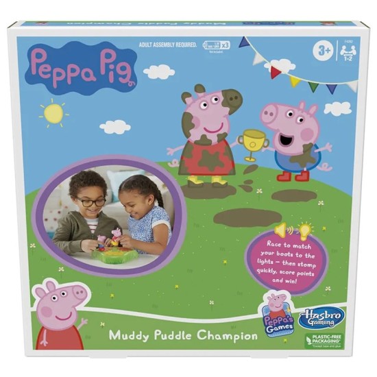 Hasbro - Peppa Pig Muddy Puddles Champion Playset