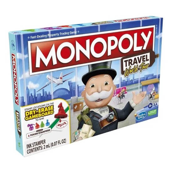 Monopoly Travel World Tour Board Game