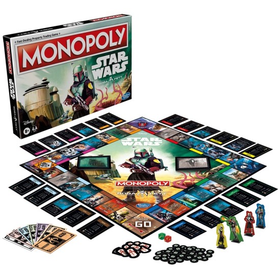 Star Wars Boba Fett Edition Monopoly 