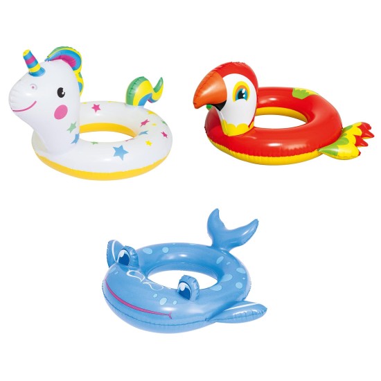 BESTWAYANIMAL SHAPED SWIM RINGS (Contents:One swim ring) 