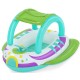 BESTWAY42" X 44"/1.07M X 1.12M SPACE SPLASH BABY BOAT (Contents:1 boat) 