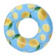 BESTWAY69" X 48"/1.76M X 1.22M SCENTSATIONAL LEMON POOL FLOAT (Contents:one float, repair patch)