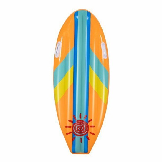 BESTWAY45" X 18"/1.14M X 46CM SUNNY SURF RIDER (Contents:One surf board, repair patch) 