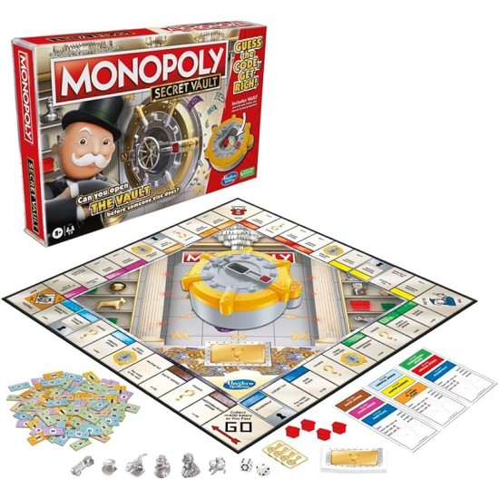 Monopoly Secret Vault Board