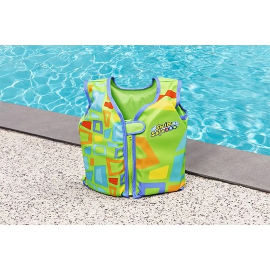 BESTWAYAQUASTAR FABRIC SWIM VEST S/M (Contents:Swim Vest, 2 assorted colors, Size: S/M) 