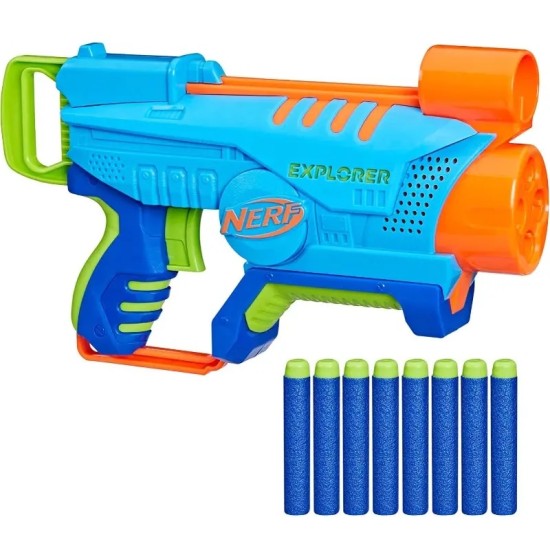 Nerf Elite Junior Explorer Easy-Play Foam Blaster