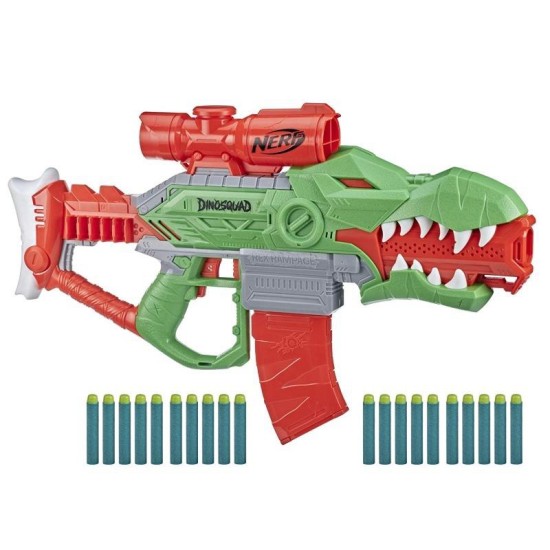 Nerf DinoSquad Rex-Rampage Motorized Dart Blaster