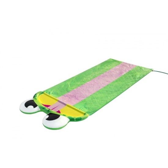 BESTWAY16'/4.88M FRIENDLY FROG SLIDE (Contents:One water slide, repair patch)