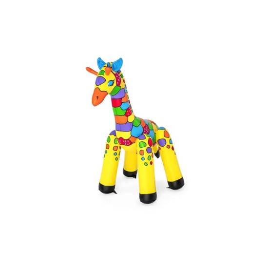 BESTWAY56" X 41" X 6'6"/1.42M X 1.04M X 1.98M JUMBO GIRAFFE SPRINKLER (Contents:One sprinkler, heavy-duty repair patch)