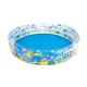 BESTWAYΦ60" X H12"/Φ1.52M X H30CM DEEP DIVE 3-RING POOL (Contents:One pool, repair patch) 