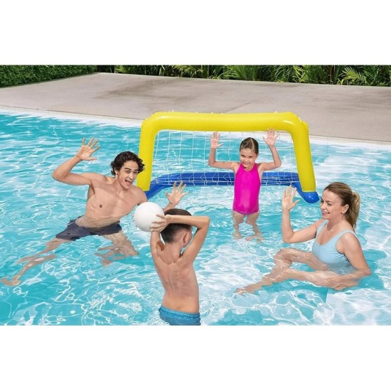 BESTWAY INFLATABLE SWIMMING POOL FLOATING WATER POLO PLAY SET GAME CENTER