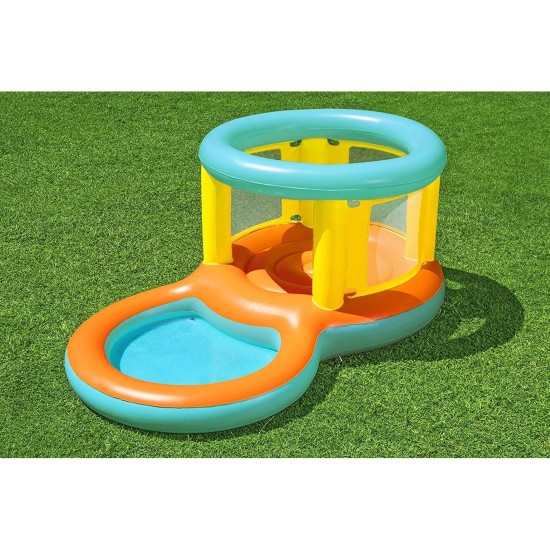 BESTWAY 69" X 68" X 50"/1.75M X 1.73M X 1.27M ROYAL LEAP BOUNCER (1 Bouncer,repair patch,4 foot pins) 