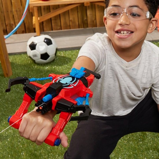 Marvel Spider-Man NERF Strike 'N Splash Blaster, 2-in-1 Feature, Super Hero Toys, Marvel Toys