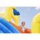 BESTWAY 18'1" X 16'6" X 8'8"/5.51M X 5.02M X 2.65M SUPER SPEEDWAY MEGA WATER PARK (1 slide, 1 blower, 1 repair kit (multiple assorted patches), 1 storage bag,10 bouncer stakes, 1 waters spraying hose,1 basketball) 