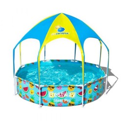 BESTWAY8' X 20"/2.44M X 51CM SPLASH-IN-SHADE PLAY POOL (Contents:Pool) BESTWAY8' X 20"/2.44M X 51CM SPLASH-IN-SHADE PLAY POOL (Contents:Pool)