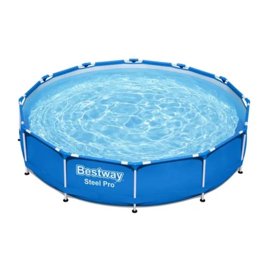 BESTWAY12' X 30"/3.66M X 76CM POOL SET (Contents:Pool, Fliter Pump(220-240V), Compatible with Cartridge 58093(Ⅰ)220-240V)